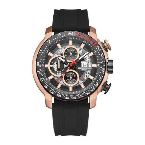 Rose Gold Black