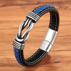 Martin Duval Braided Leather Bracelet - Style 15