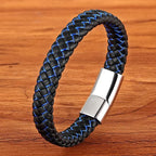 Martin Duval Braided Leather Bracelet - Style 14