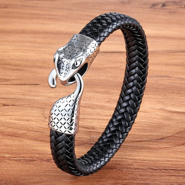 Martin Duval Braided Leather Bracelet - Style 20
