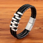Martin Duval Braided Leather Bracelet - Style 31