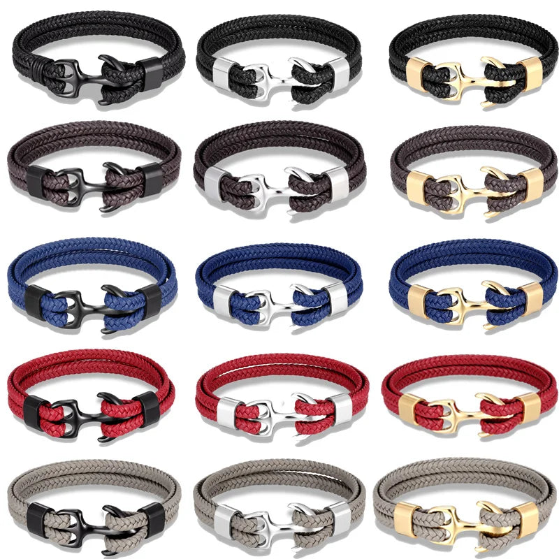 Martin Duval Anchor Bracelet
