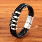 Martin Duval Braided Leather Bracelet - Style 27