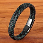 Martin Duval Braided Leather Bracelet - Style 21