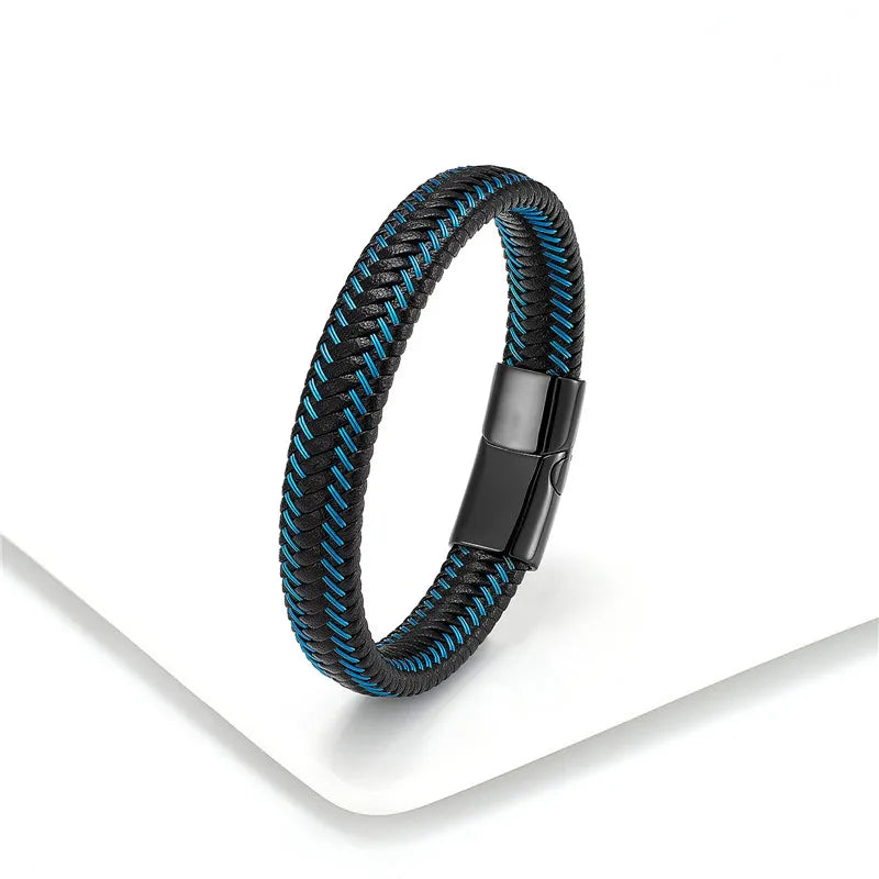 Martin Duval Two-Tone Braided Bracelet - Style 14