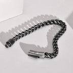 Martin Duval Double Foxtail Chain Bracelet