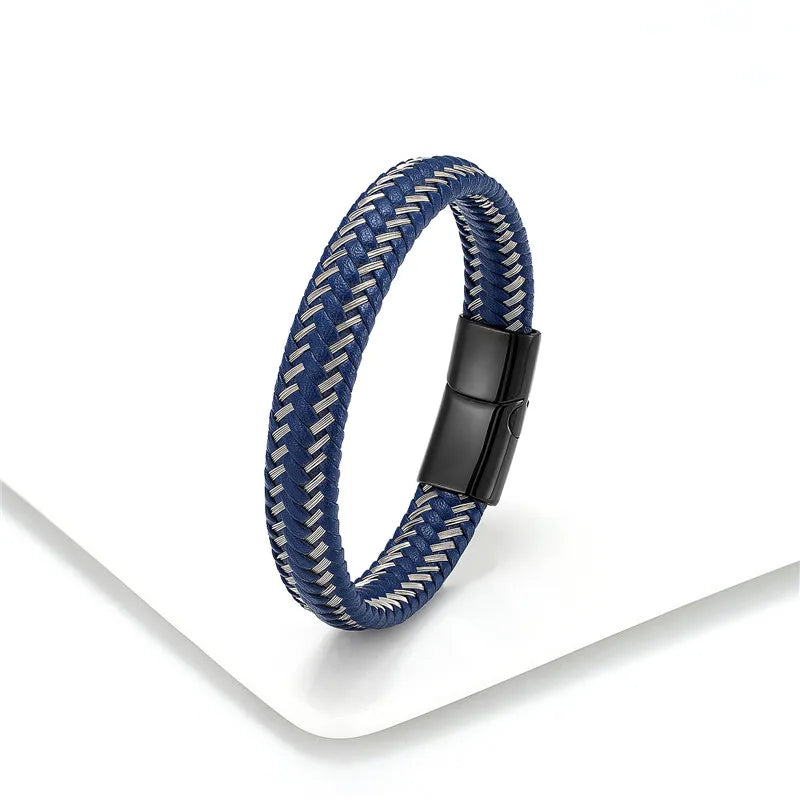 Martin Duval Two-Tone Braided Bracelet - Style 16