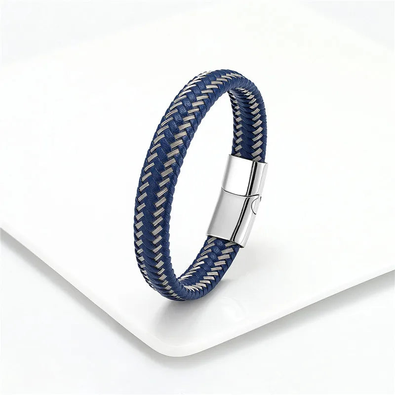 Martin Duval Two-Tone Braided Bracelet - Style 07