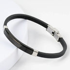 Martin Duval Minimal Bar Bracelet - Black