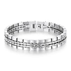 Martin Duval Watch-Link Bracelet - Silver