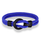 Martin Duval Nautical Rope Bracelet - Royal Blue