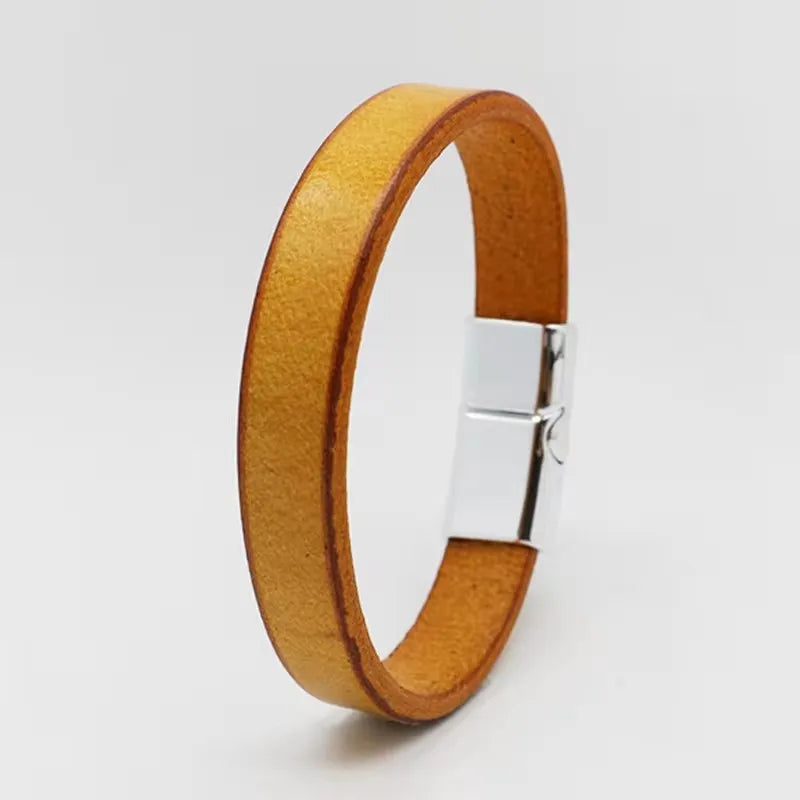 Martin Duval Leather Band Bracelet - Brown