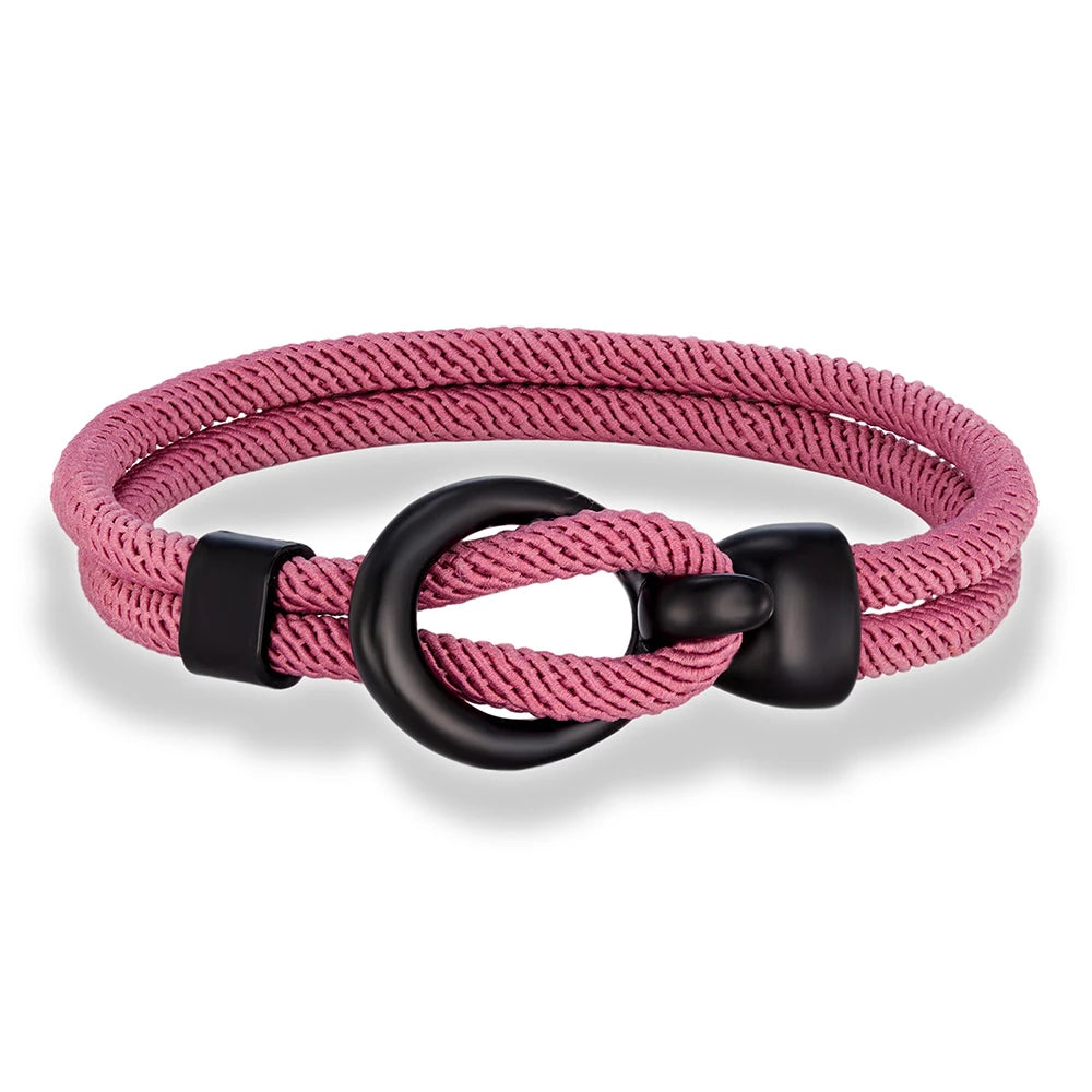 Martin Duval Nautical Rope Bracelet - Taro Purple