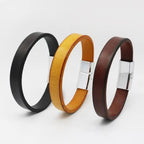 Martin Duval Leather Band Bracelet