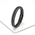 Martin Duval Two-Tone Braided Bracelet - Style 08