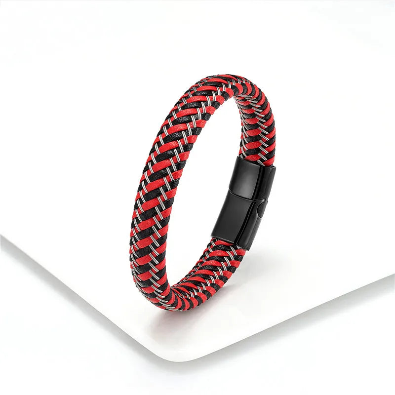 Martin Duval Two-Tone Braided Bracelet - Style 04