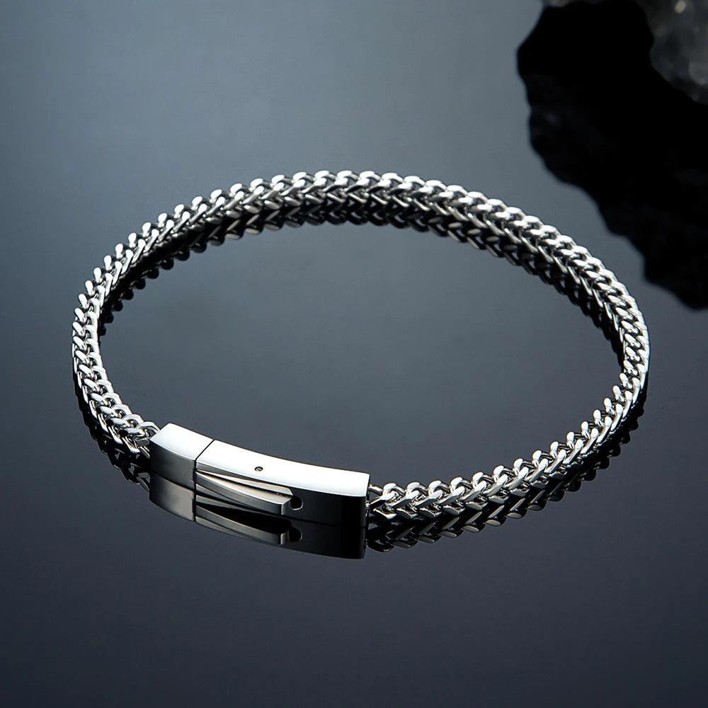Martin Duval Slim Chain Bracelet - Silver