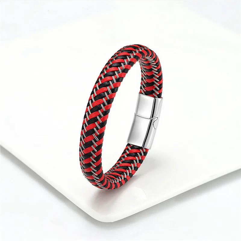 Martin Duval Two-Tone Braided Bracelet - Style 05