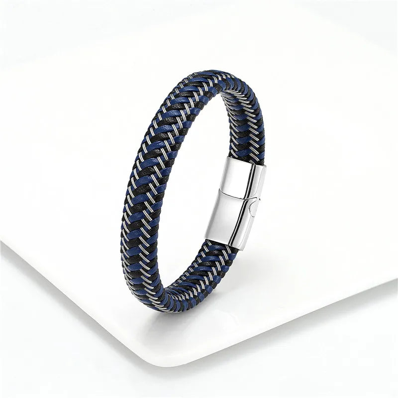 Martin Duval Two-Tone Braided Bracelet - Style 09