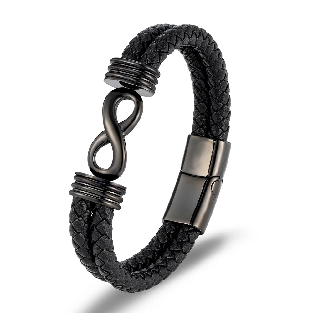 Martin Duval Infinity Bracelet - Black