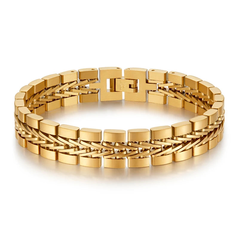 Martin Duval Watch-Link Bracelet - Gold
