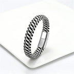Martin Duval Two-Tone Braided Bracelet - Style 11