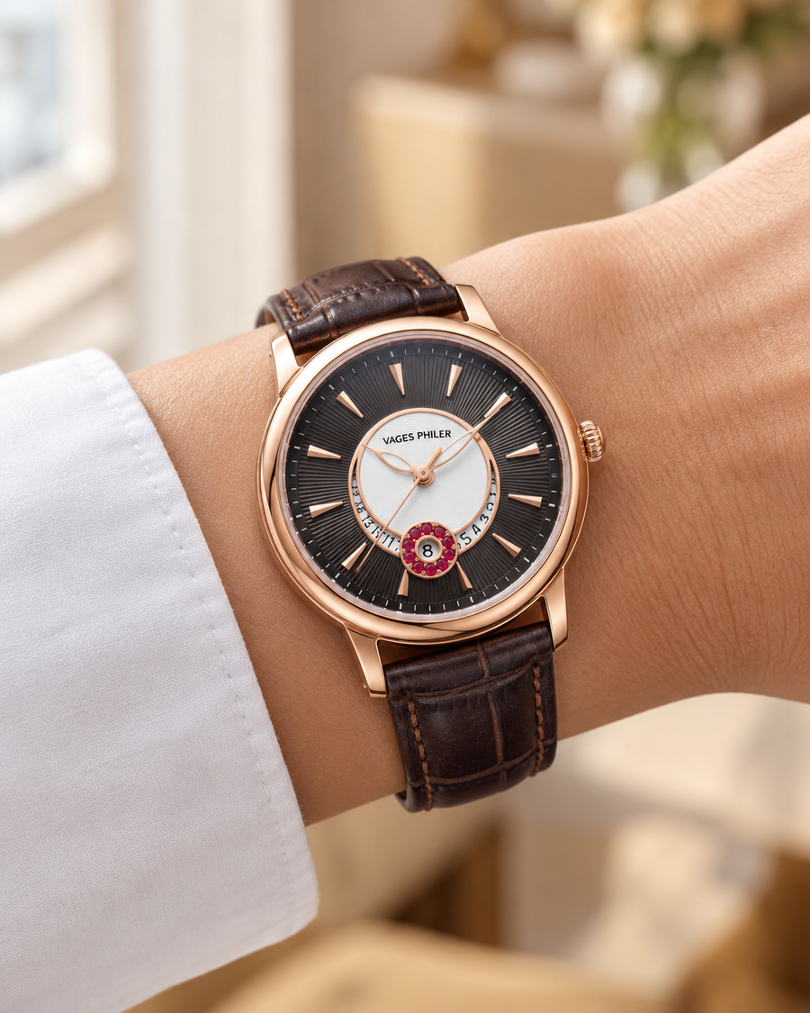 AURELYN close-up on a woman wrist