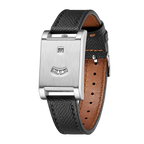 RAYDEN Silver / Black Leather