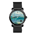 BRAXLEY Black Seascape