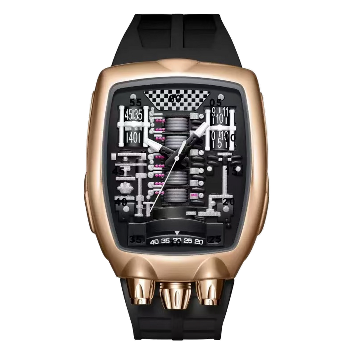 TORVEX Rose Gold / Black