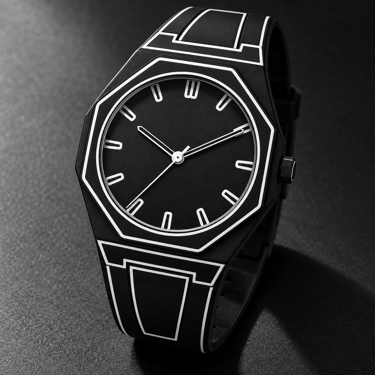 CONTORNO 2D Sketch Edition watch - close-up