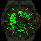 AVIARO Men's Aeroplane Skeleton Watch - view 2