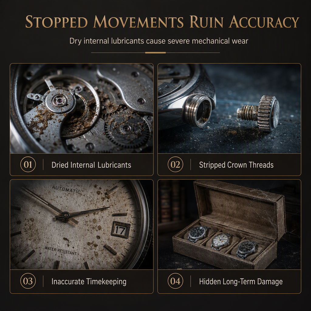 Automatic Watch Winder Box for Mechanical Watches Household Rotating Watch Storage Case