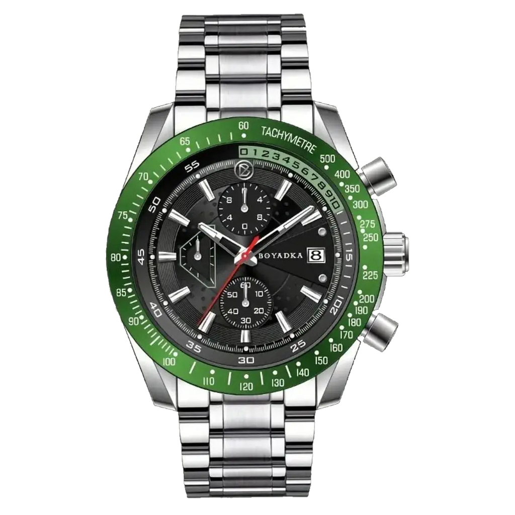 SYNDRAL Green Silver Steel
