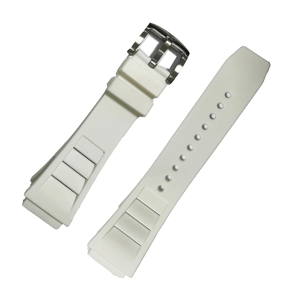 VOLTRYX white silicone strap